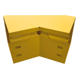 CHFBC454X4R8EPK - Charofil Curva Horizontal para Fibra Óptica / 45° / Aluminio 4" x 4" CHFBC454X4R8EPK