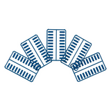 CIDBU-C - Panduit Iconos de Datos / Mini-Com / 14.2 mm Ancho CIDBU-C