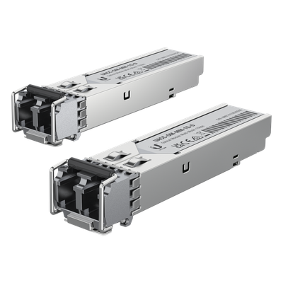 UACC-OM-MM-1G-D-2 - Ubiquiti UACC-OM-MM-1G-D-2 red modulo transceptor Fibra óptica 1250 Mbit/s SFP