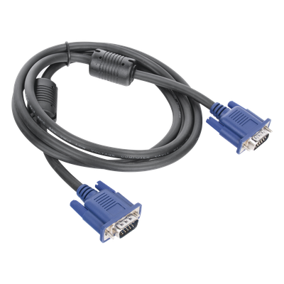 VGA-1.5M - Cable VGA / 1.5 m (4.92 ft) / HD15 Macho-Macho / Full HD 1080p / Doble Blindaje / Cobre Puro