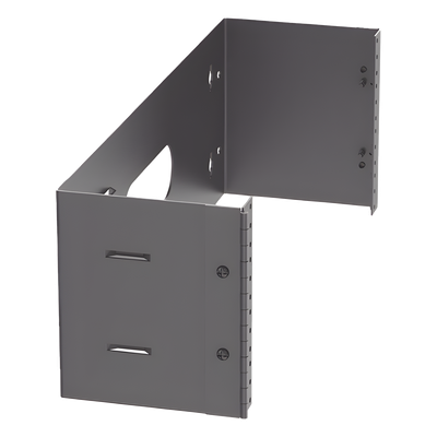 WBH4 - Rack Abierto de Pared con Bisagras / 4 UR / 19 in / Profundidad 159 mm (6.26 in) / Carga 18 kg (40 lb) / Bajo Perfil
