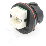 X6-SIEMON - Jack Reforzado Ruggedized MAX, Cat6, Para Uso Industrial o Exterior, Protección IP67