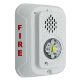 P2WLED - System Sensor Sirena con Estrobo LED / Montaje en Pared / 2 Hilos P2WLED