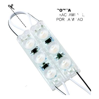 JUML-2936-B - Módulo LED Resistente a Intemperie / 4500 Lúmenes / 110V / Luz Blanca 6 500 K / Hasta 20 Módulos en Serie / No Requiere Transformador.