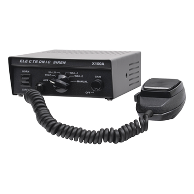 X75RBASKIT - Kit de Equipamiento para Unidades de Seguridad Pública / Barra LED 132 LEDs Hyperlux / Sirena 100W / Control de Tráfico Ámbar / IP65 / SAE