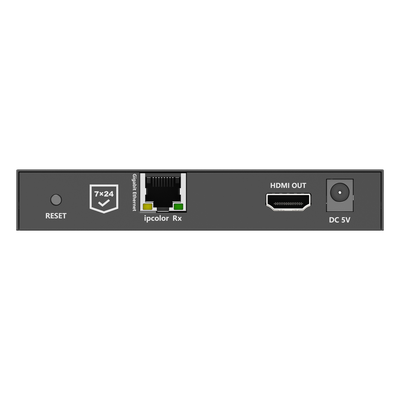 TT592RX - Receptor HDMI IP / 4K@60Hz / Cero Latencia / Extensión 100 m (328.1 ft) / Cat 6/6a/7 / Audio 7.1 / IR Bidireccional / ARC / HDMI Loop Out