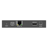 TT592RX - Receptor HDMI IP / 4K@60Hz / Cero Latencia / Extensión 100 m (328.1 ft) / Cat 6/6a/7 / Audio 7.1 / IR Bidireccional / ARC / HDMI Loop Out