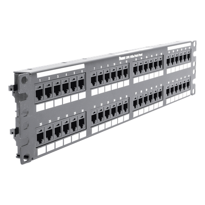 DP486X88TGY - Panduit Panel de Parcheo de Impacto / Categoría 6A / 48 Puertos DP486X88TGY