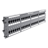 DP486X88TGY - Panduit Panel de Parcheo de Impacto / Categoría 6A / 48 Puertos DP486X88TGY