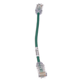 UTP28SP8INGR - Cable de Parcheo Cat6 UTP / 28AWG Diámetro Reducido / 3.8 mm / 20.2 cm (0.66 ft) / Verde / LSZH-CM