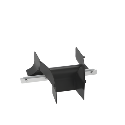 PWBSPJ4BL - Panduit Bajada de cables para charola wire basket / 4 in / Control de radio de curvatura