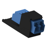 CMDSLCZBL - Panduit Módulo Acoplador LC Duplex / Fibra Monomodo OS1/OS2 / Cerámica Zirconia CMDSLCZBL