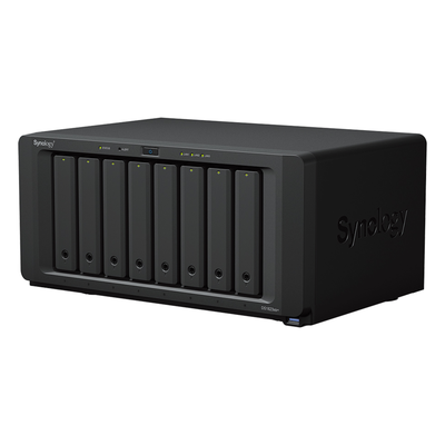 DS1823XS+ - Servidor NAS / 8 Bahías / 144 TB Bruto / Expansión 324 TB / 10GbE / RAID F1,0,1,5,6,10 / Caché SSD NVMe