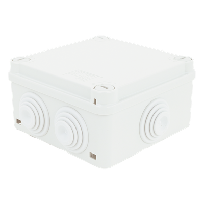 GW-44-024 - Gewiss Caja Estanca Derivación PVC 100x100x50mm, IP55, 6 Entradas
