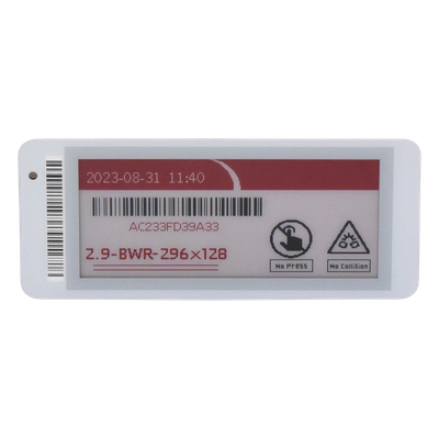 AP-TAG-29B/R - Accesspro Etiqueta de Tinta Electrónica / ESL / 2.9 Pulgadas AP-TAG-29B/R