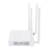 V2802-ACT - ONU Dual PON / Wi-Fi Doble Banda AC1200 / 2 Puertos Gigabit / Puerto CATV con AGC / 4 Antenas de Alta Ganancia / Gestión Remota OLT