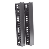 WMPV45E - Organizador Vertical de Cables / Doble Cara / 45 RU / 5x12in / 4.9in Ancho / 6.9ft Altura / Negro