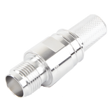 EZ-400-TF-PL-X - Times Microwave Conector RF TNC Hembra en Línea / Plegable con Pin Cautivo / Impedancia 50 Ω