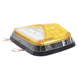 XLTE1755A - Luz de Advertencia LED / 8 x 6" / 11 Patrones de Destello / IP67 / 12-30 VCC / ECE R65 / SAE J845