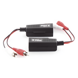 TT2001A - Balun Extensor de Audio / 800 m (2625 pies) / RCA a RJ45 / CAT5-6 / Protección TVS Grado 3 / 60 dB Rechazo Diafonía