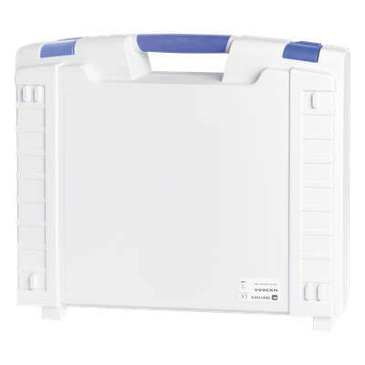 NX0654-MALETINDEMO - Kit Demostrativo / Sistema de Llamada Paciente-Enfermera IP / Terminal Multifuncional / Audio Bidireccional / RFID / Código Azul / Tirador de Baño 360°