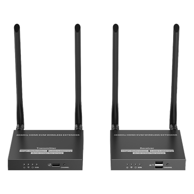 TT699KVM - Extensor HDMI Inalámbrico / 4K@60Hz / Transmisión 50 m (164 ft) / Banda 5 GHz / Transferencia IR / Emparejamiento SSID