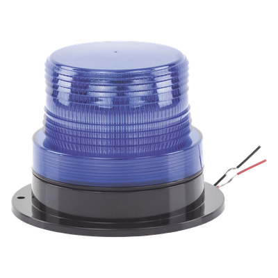 X126-B - Burbuja Brillante LED / 8 LEDs Gen III 4W / 340 Lúmenes / 10-110 VCC / 2 Patrones de Destello / Montaje Permanente