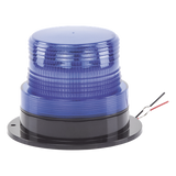 X126-B - Burbuja Brillante LED / 8 LEDs Gen III 4W / 340 Lúmenes / 10-110 VCC / 2 Patrones de Destello / Montaje Permanente