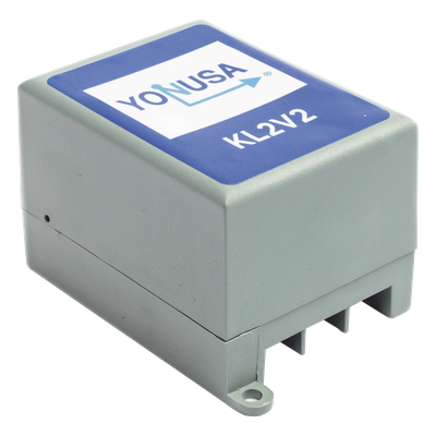 KL2V2 - Módulo de Mando y 2 Transmisores para Cerco Eléctrico Yonusa, Compatible con Todos los Energizadores, Conexión Sencilla