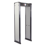 INTELL-26-ZIR - Arco Detector de Metales de 6 Zonas con Anclaje para Fijarse al Piso. Incluye Sensor IR para evitar falsas Alarmas / Certificado por la Administración Federal de Aviación de EE. UU. (FAA)