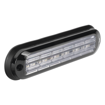 XLT1835R - Luz Auxiliar Ultra Brillante / IP67 / 6 LEDs 3W / 12 Patrones / 142.6×36×14 mm / 0.47×0.12×0.05 ft