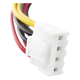 101-502-385 - Cable Doble de Corriente SATA / Compatible con DVR's epcom / HIKVISION / 25 cms de Longitud