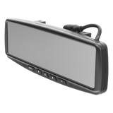 EC4210BK - Sistema alámbrico de reversa con cámara y monitor de 4.3 pulgadas, Incluye cámara para placa de  170°