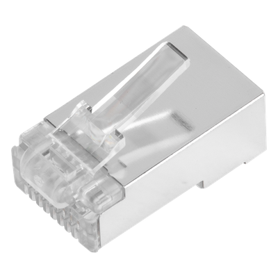 TC6S-100 - Linkedpro By Epcom Plug Modular RJ45 / Cat6 Blindado / Chapado Oro 30µ TC6S-100