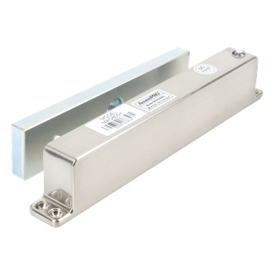 MAG600H - Accesspro Chapa Magnética Electromagnética / 600 lbs (272 kg) / Montaje Superficial MAG600H