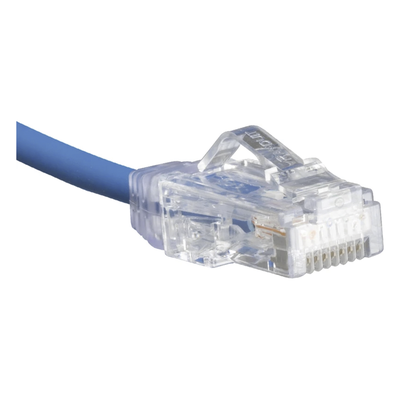 UTP28SP0.2MBU - Cable de Parcheo UTP / Cat6 / 28AWG Diámetro Reducido / 20 cm (0.66 ft) / Azul
