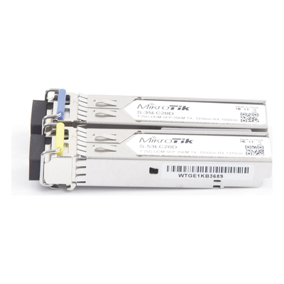 S-3553LC20D - Mikrotik S-3553LC20D red modulo transceptor 1250 Mbit/s SFP