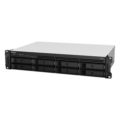 RS1221+ - Synology Servidor NAS Rack / 8 Bahías SATA / Expansión a 12 Bahías RS1221+