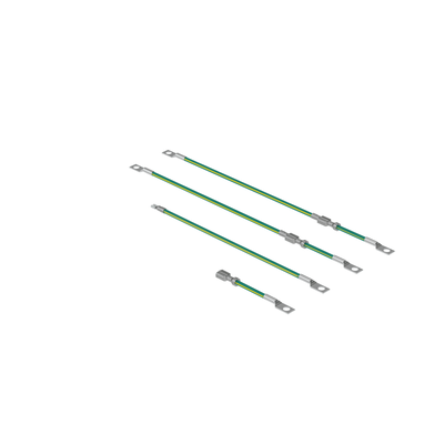 WMEGK - Kit de Conexión a Tierra / Gabinete TrueEdge™ / 2 Jumpers 10 AWG / Cobre / Puerta a Gabinete