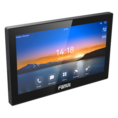 I504W - Fanvil Monitor IP/SIP para Interior / Pantalla Táctil 7 Pulgadas / Video HD 1080p H.264 I504W
