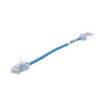 UTP28X0.2MBU - Cable de Parcheo UTP / Cat6A / 28AWG / CM-LSZH / 20 cm (0.66 ft) / Azul