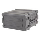 3SKB-R04U20W - SKB 20" Deep 4U Roto Shockmount Rolling Rack caja para equipo Maletín con ruedas Negro