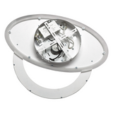 JLV-016 - Ventilador de Techo con Luminario LED de 110 V CA 50/60 Hz /  88 W / 3 Tonos de Luz (6500 - 4 000 - 2 700 K) / Con giro 360° / Diámetro 550 mm / 6 Velocidades / Dimeable.