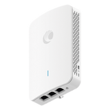 XV2-22H0A00-RW - Punto de Acceso Wi-Fi 6 / Diseño para Pared / 3 Puertos Gigabit / PoE Passthrough / Doble Banda 2.4 y 5 GHz / Hasta 2.5 Gbps / Radio IoT Integrado