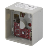 DS-PD1-EB - Hikvision Botón de Pánico Cableado / NA/NC Configurable / ABS Retardante al Fuego DS-PD1-EB