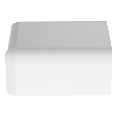 ECF10WH-X - Tapa Final, para uso con canaleta LD10, material ABS, Color Blanco