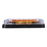 XLTE2345A - Luz de Advertencia LED / 7x4 pulgadas / 66 LED de Alta Intensidad / 12 VCC / 10 Patrones de Destello / Montaje Permanente