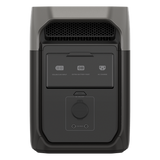 EFD3 - Estación de Energía Portátil Delta 3 1024Wh Litio LFP / 6 AC 1800 W (Max. 2200W) / 2 USB-C 100W / Capacidad para Aumentar Respaldo / Cargador de Coche 10A a 12.6V / Conectividad WiFi y Bluetooth (App) / Carga Solar 500W Max.