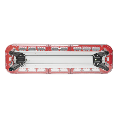 X67R - Barra de luces LED de 47" con 86 LED de alta potencia, color rojo, ideal para equipar ambulancias y unidades de bomberos