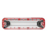 X67R - Barra de luces LED de 47" con 86 LED de alta potencia, color rojo, ideal para equipar ambulancias y unidades de bomberos